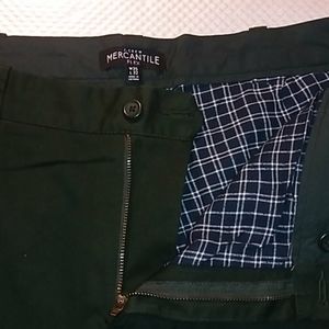 JCrew flex FLANNEL LINED khakis